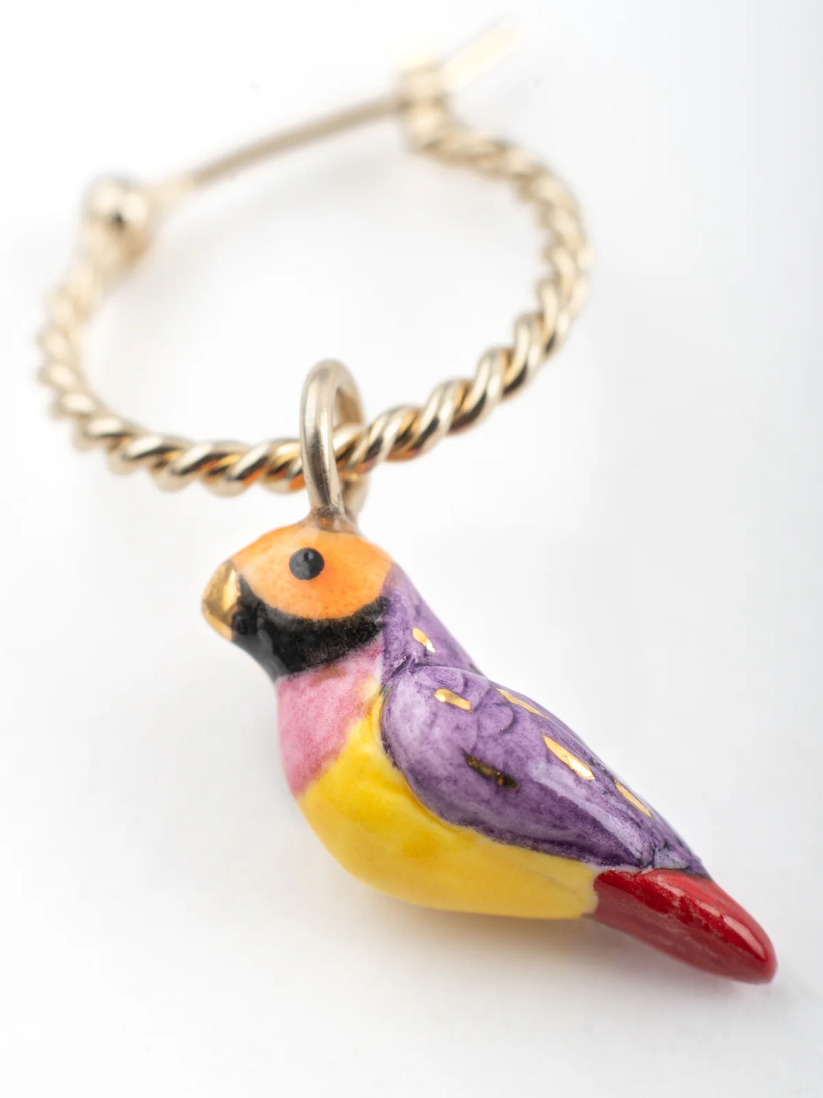 Mini créole oiseau diamant de Gould - Vendue à l'unité - Image 3