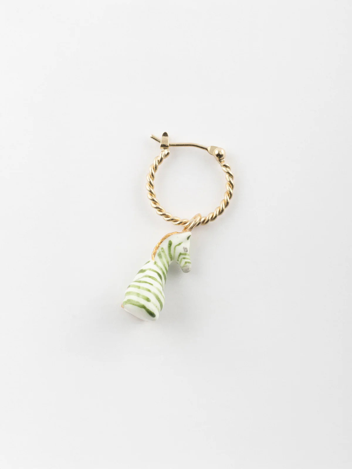 Mini créole zèbre vert - Vendue à l'unité - Image 3