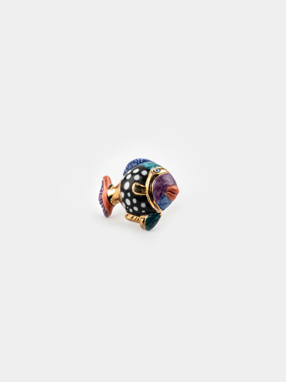 Pin's poisson tacheté