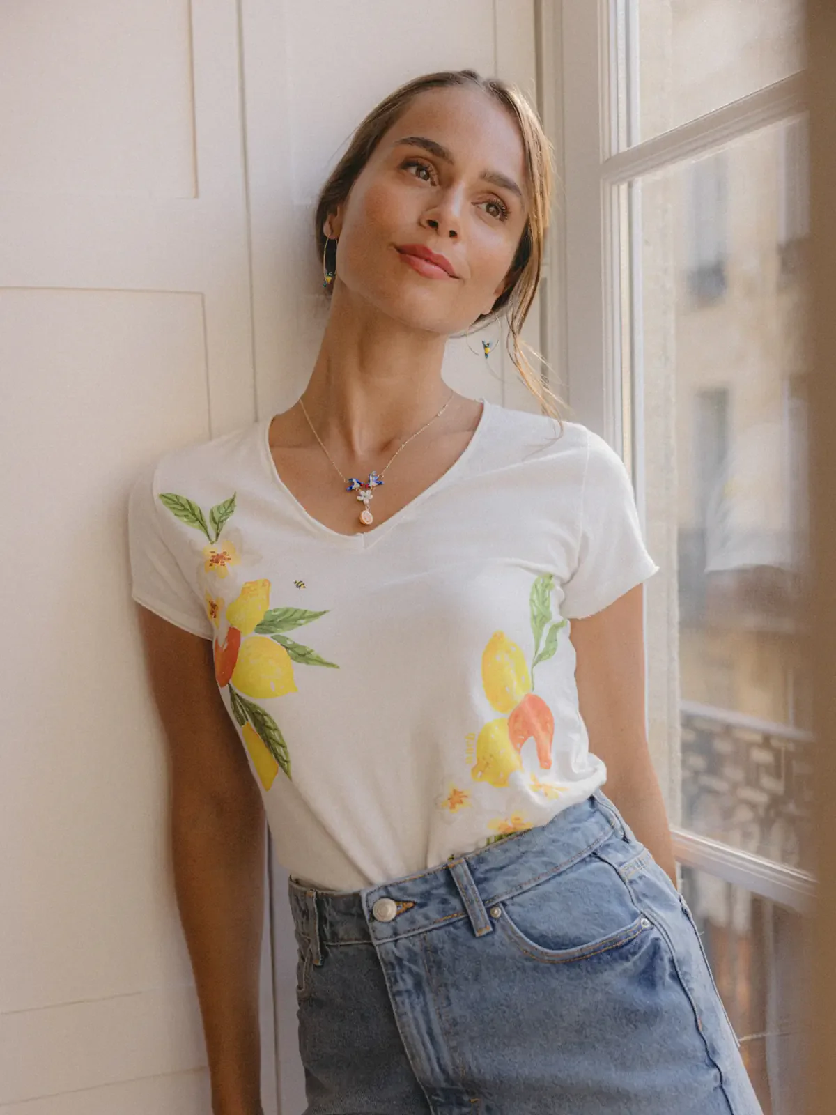 T-shirt Victor - Fruits du jardin - Image 3