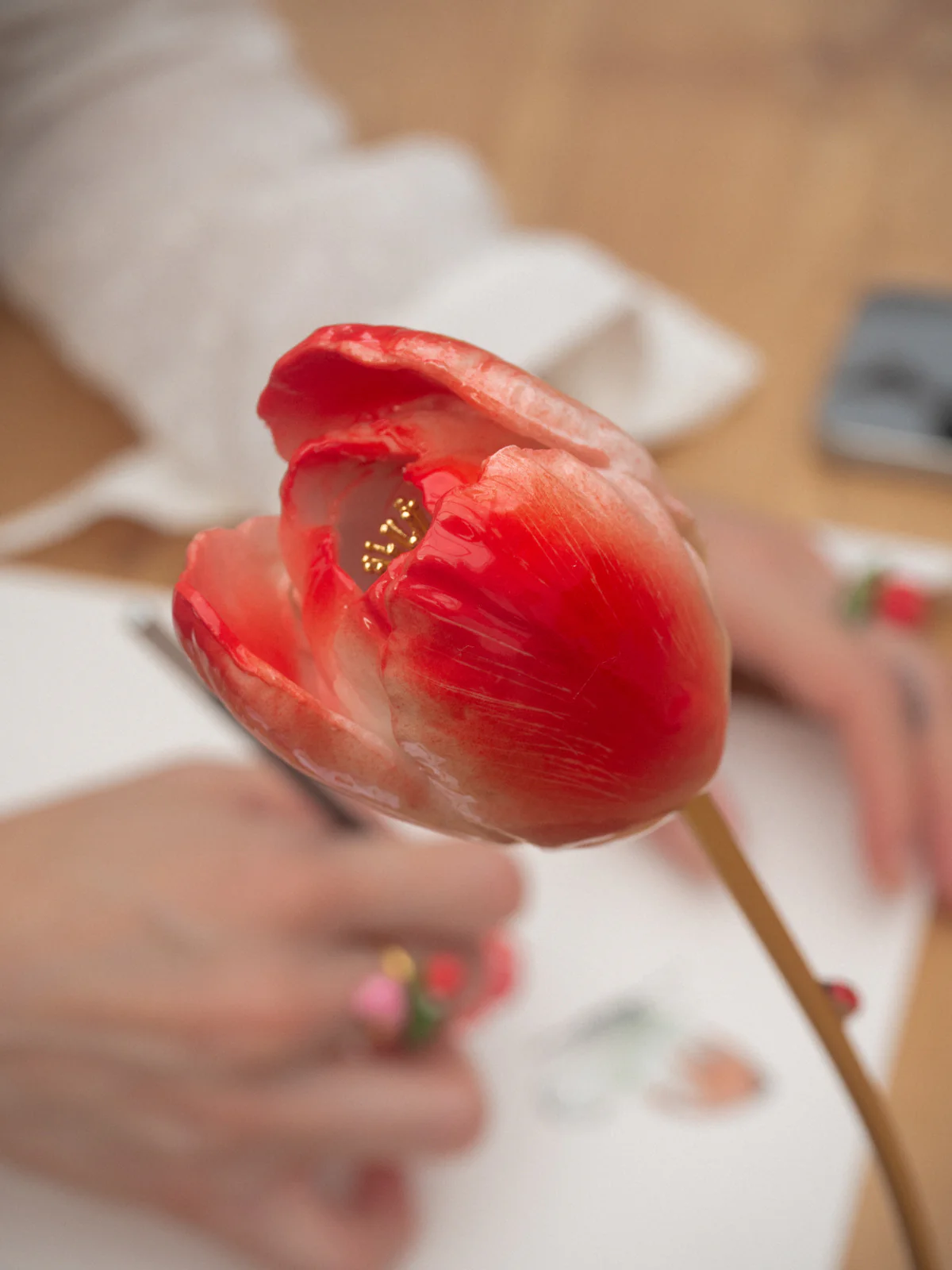 Tulipe éternelle rouge - Image 4